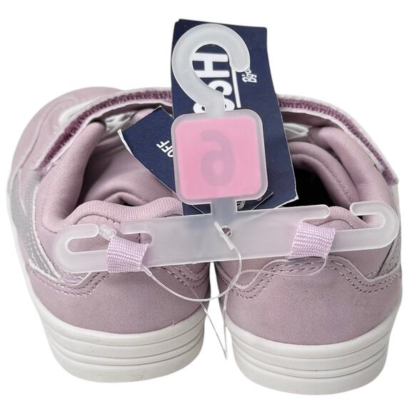 NEW Osh Kosh B Gosh Toddler Girls Fashion Sneaker SHOES Size 6 Purple Silver NWT - Picture 6 of 8